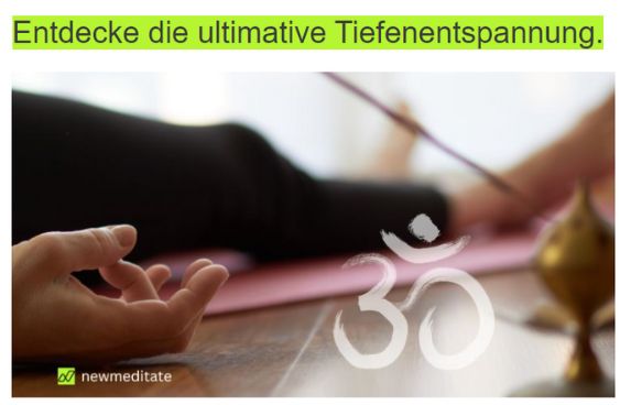 Yoga Nidra Tiefenentspannung und Anleitungen.